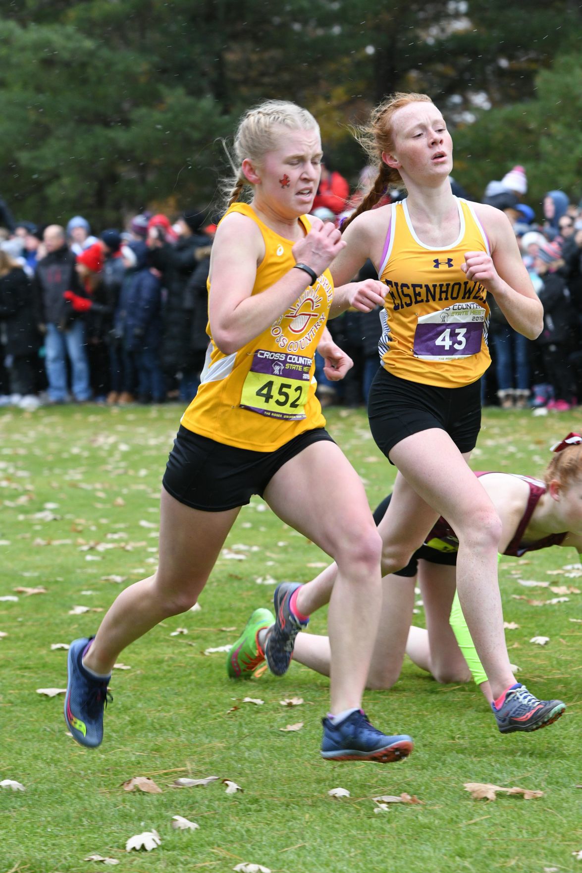 WIAA state cross country photo: Amber Hodges, Sun Prairie